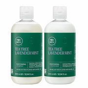 Tea Tree front packaging showing duo set and ornament for calming holiday gift