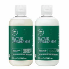 Tea Tree front packaging showing duo set and ornament for calming holiday gift