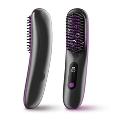 Teaifa front view of cordless brush showing ergonomic shape and portability benefit