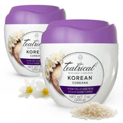 TEATRICAL front packaging showing dual 7 oz jars and product clarity benefit