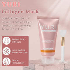 tebazoew YURI mask applied with brush demonstrating easy use