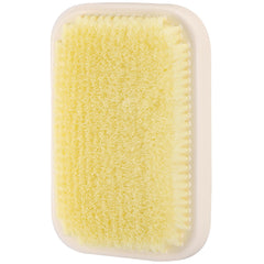 Tecbeauty front view of wall-mounted back scrubber showing broad coverage and convenience