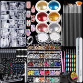 Teenitor front packaging showing full starter nail kit and contents for easy setup