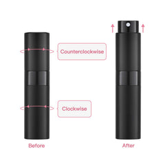 Tekson exposed glass reservoir demonstrating leak-resistant inner container for purity