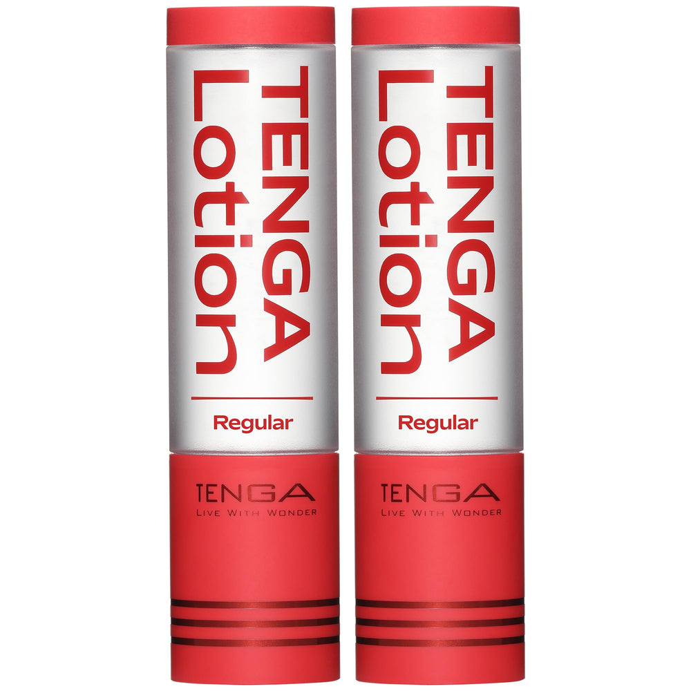TENGA Red front packaging showing two bottles and clear labeling for value