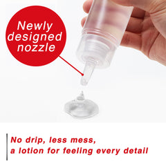 TENGA Red long nozzle detail for precise application and controlled dosing