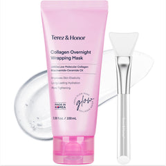 TEREZ & HONOR front packaging showing collagen wrap benefits
