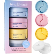 TEREZ & HONOR front packaging showing three jars and gift-ready presentation benefit: easy gifting