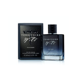 Territoire bottle front packaging showing clean design and refined masculinity
