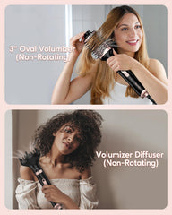 Terviiix ceramic bristles close-up preventing frizz and improving shine
