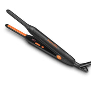 Terviiix front view of mini flat iron showing compact design and portability