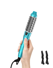 Terviiix front view of MINI thermal brush showing compact design and easy grip benefit