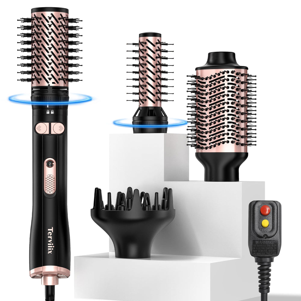 Terviiix front view with attachments showing versatile styling options