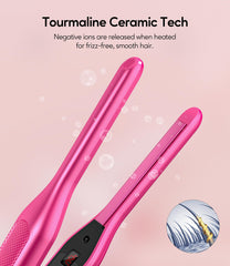 Terviiix in use laying edges and smoothing baby hair with accuracy