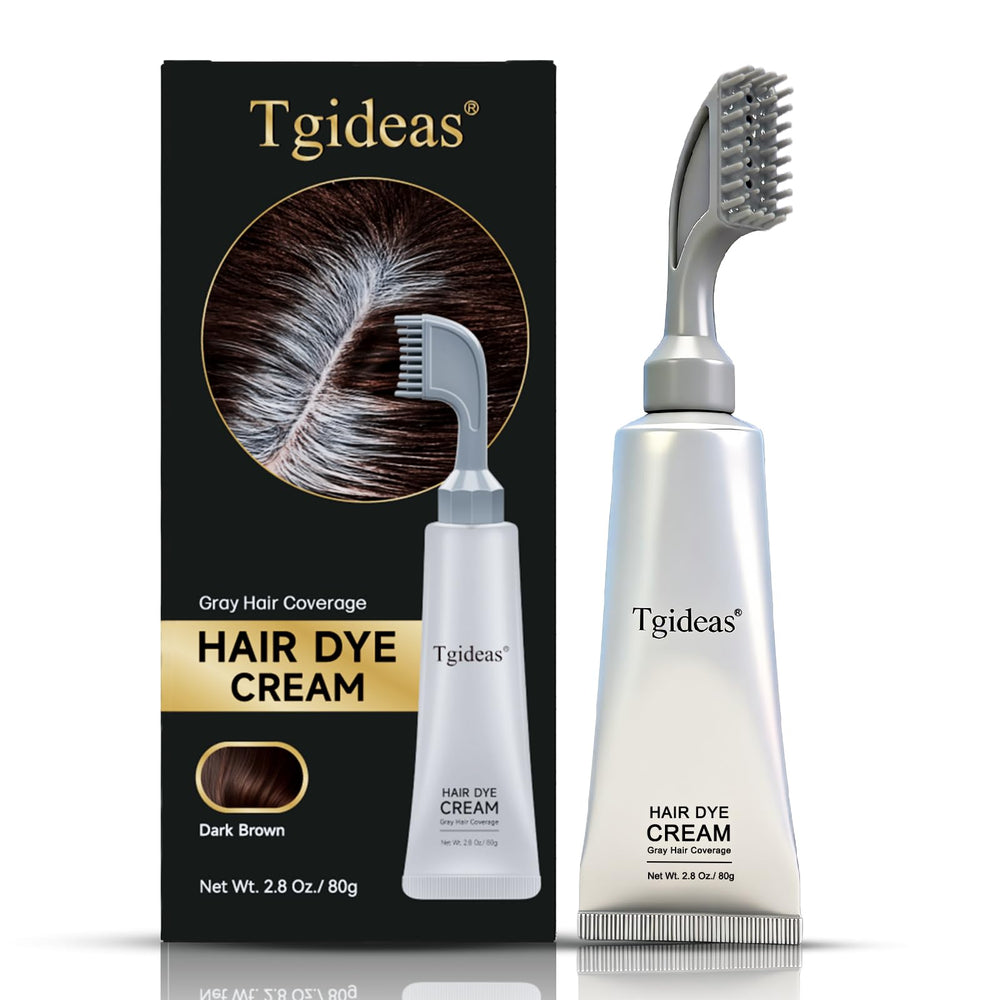 Tgideas front packaging showing Dark Brown kit and included items beneficial for quick touch-ups