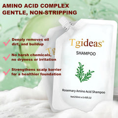 Tgideas creamy lather texture demonstrating gentle cleansing
