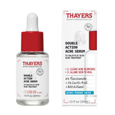 Thayers bottle front view showing treatment serum and clear benefit