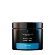 The Art of Shaving front tube showing product branding and lavender scent benefit