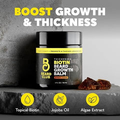 The Beard Club growth oil close-up highlighting fast absorption and nourishment