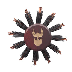 The Beard Struggle bristles detail reduces tangles and frizz benefit