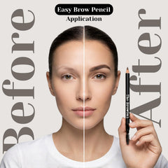 The BrowGal fine tip close-up drawing hair-like strokes for precise shaping