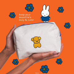 The Crème Shop Miffy back design detail highlighting playful artwork