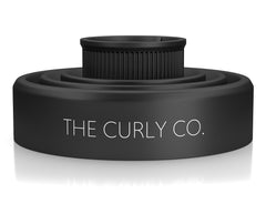 The Curly Co. diffuser close-up of vents for gentle airflow and frizz control benefit