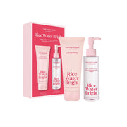 The Face Shop duo front packaging showing both cleanser bottles and benefits