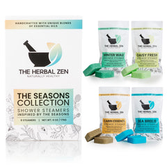 The Herbal Zen front packaging showing the 8-pack and brand benefits