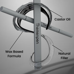 The Men Pen applied to beard filling gaps for a fuller look