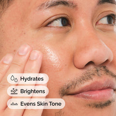 The Ordinary oil on hand showing quick absorption and hydration