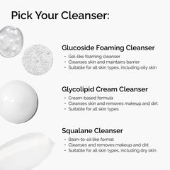 The Ordinary balm spread on palm before application, illustrating smooth glide