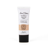 theBalm front tube view showing packaging and shade for quick identification