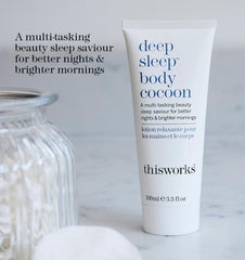THISWORKS close-up of lotion texture highlighting fast-absorbing hydration benefit