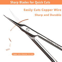 THRAU finger grip detail showing ergonomic control for precise cuts