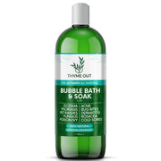 Thyme Out front bottle 16oz showing label and natural packaging benefit