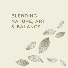 Thymes Goldleaf refill bottle beside glass bottle promoting sustainable refill benefit