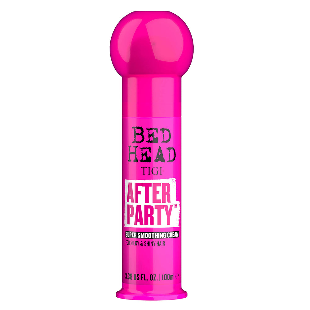 TIGI Bed Head front packaging showing product benefits and sleek design