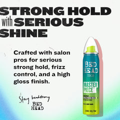 TIGI back label with ingredients and usage directions for convenience