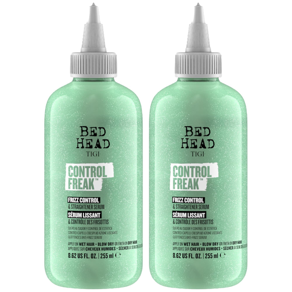 TIGI Bed Head front packaging showing two 8.62 oz bottles for value