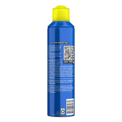 TIGI Bed Head aerosol nozzle close-up for controlled, even spray benefit