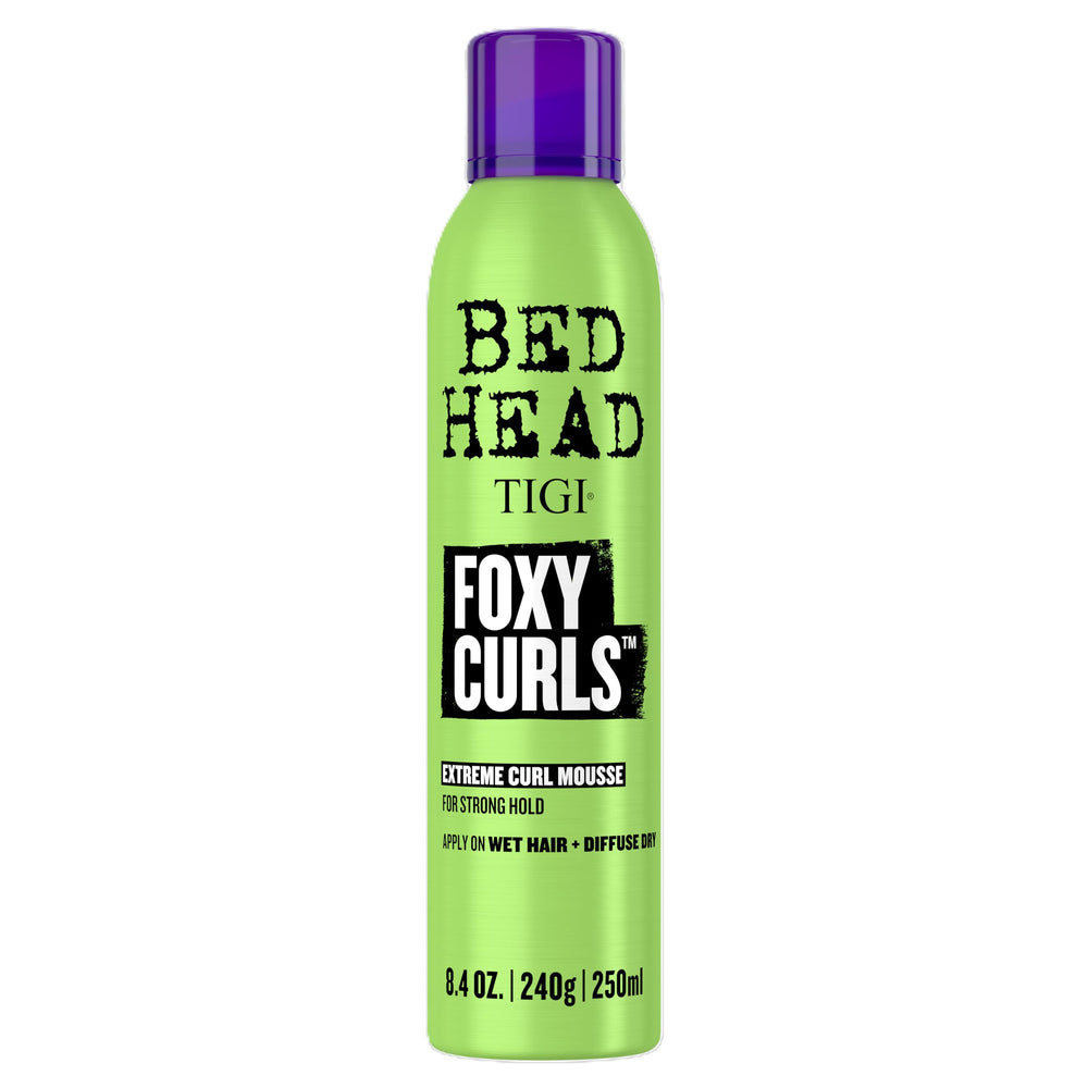 TIGI Bed Head front packaging showing product benefits and size
