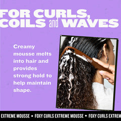 TIGI Bed Head applied to damp hair to define curls and reduce frizz