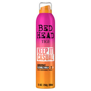 TIGI Bed Head front packaging showing product and size benefit lightweight hold