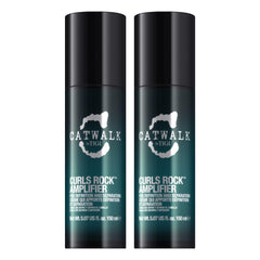 TIGI Catwalk front view showing packaging and product benefit: clear curl definition