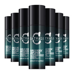 TIGI front packaging showing seven tubes, easy restock benefit