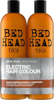 TIGI Colour Goddess front duo showing bottles and color protection