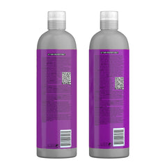 TIGI close-up of shampoo texture with restorative protein benefits