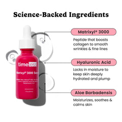 Timeless Skin Care dropper dispensing serum for precise application benefit