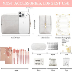 Tindisonka open kit displaying organized 50 plus bridal essentials for quick fixes